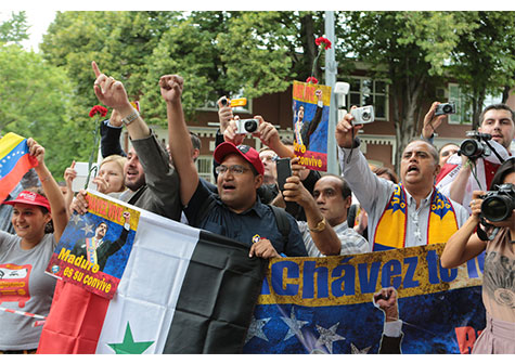 Un pedazo de Venezuela en Rusia: Inauguración de la calle Hugo Chávez en Moscú