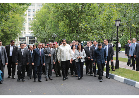Un pedazo de Venezuela en Rusia: Inauguración de la calle Hugo Chávez en Moscú