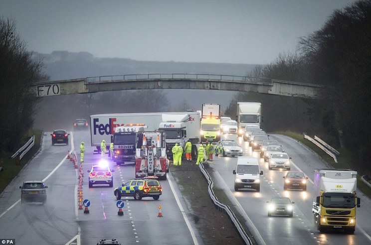 Varias zonas del Reino en alerta por posibles inundaciones debido a la tormenta "Desmond"