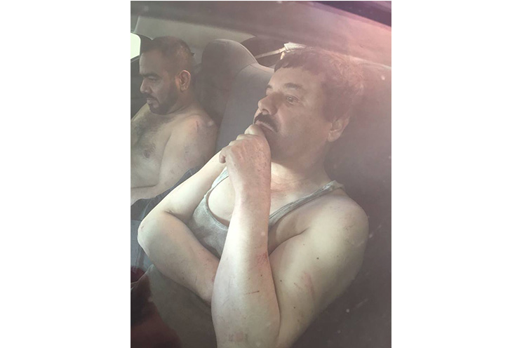 Recapturan al "Chapo" Guzmán