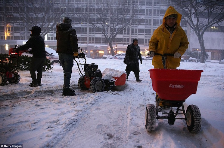 Diez muertos por mega tormenta invernal Jonas en EEUU