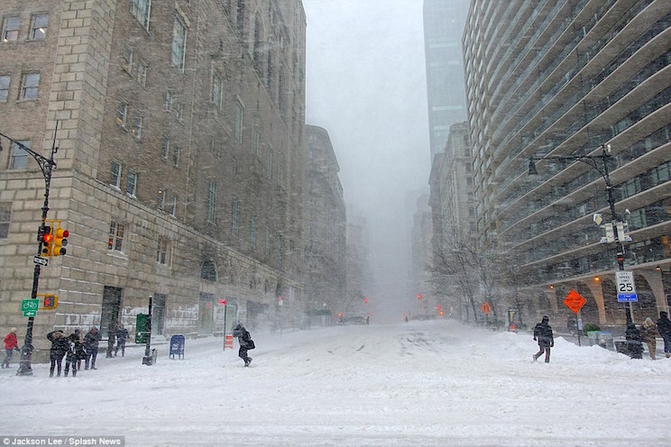 Diecinueve muertos por Tormenta Jonas en Estados Unidos