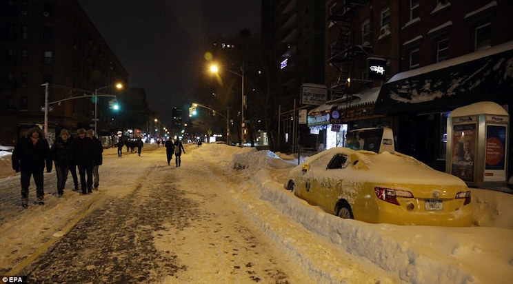 Diecinueve muertos por Tormenta Jonas en Estados Unidos