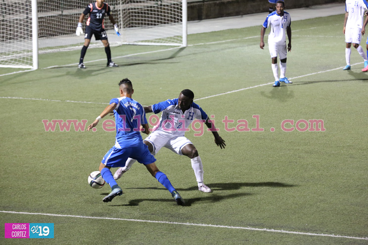 Nicaragua cae en amistoso ante Honduras