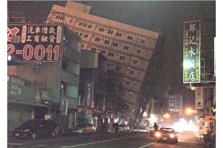 Terremoto de 6.4 grados en Taiwán (FOTOS, VIDEO)
