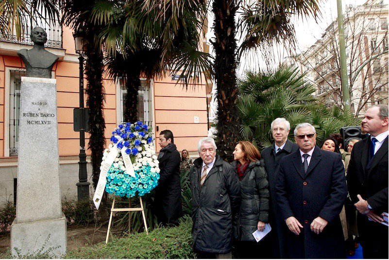Rinden homenaje en Madrid a Rubén Darío