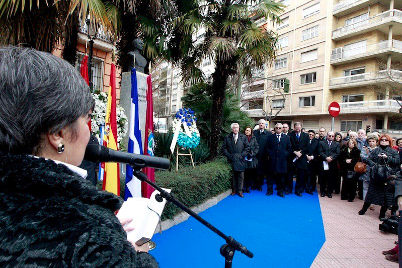 Rinden homenaje en Madrid a Rubén Darío