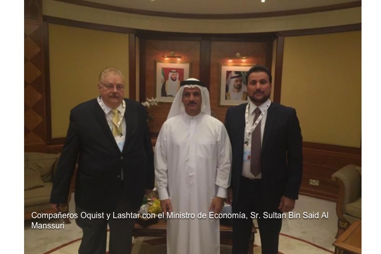 Empresarios y oficiales de Gobierno de Dubai expresan interés en el proyecto del Gran Canal