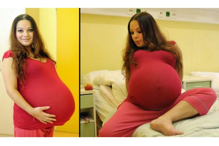 Esta mujer está embarazada desde hace 2 años y no saben cuándo dará a luz