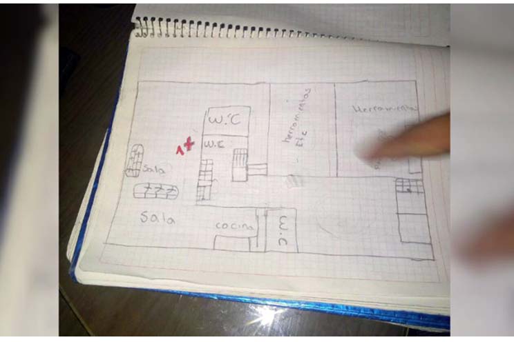 Adolescente planeó el asesinato de dos mujeres con una maqueta