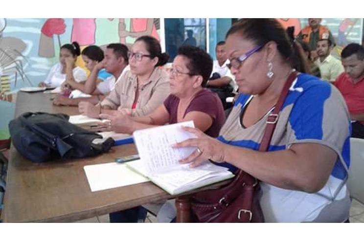 Bilwi organizado para el ejercicio de protección ante huracanes