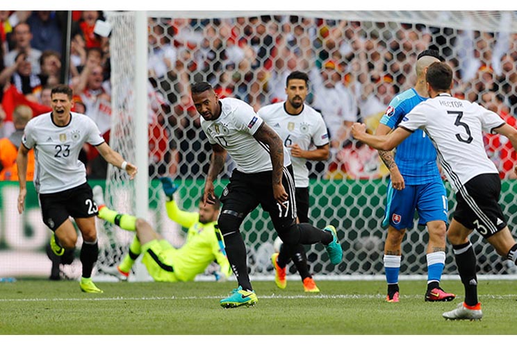 Alemania ‘despacha’ a Eslovaquia y ratifica su condición de favorito