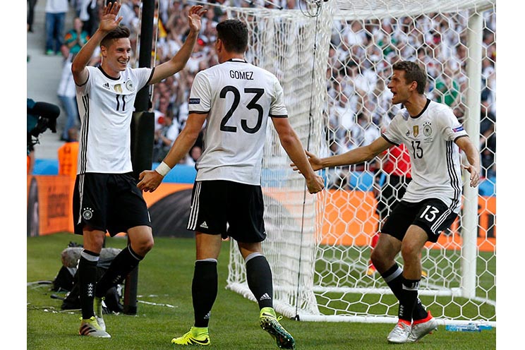 Alemania ‘despacha’ a Eslovaquia y ratifica su condición de favorito