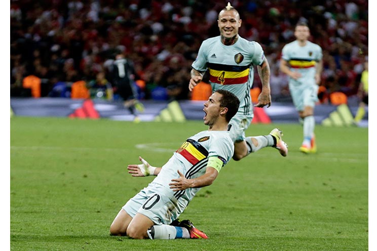 Bélgica arrolla a Hungría y va contra Gareth Bale y compañía