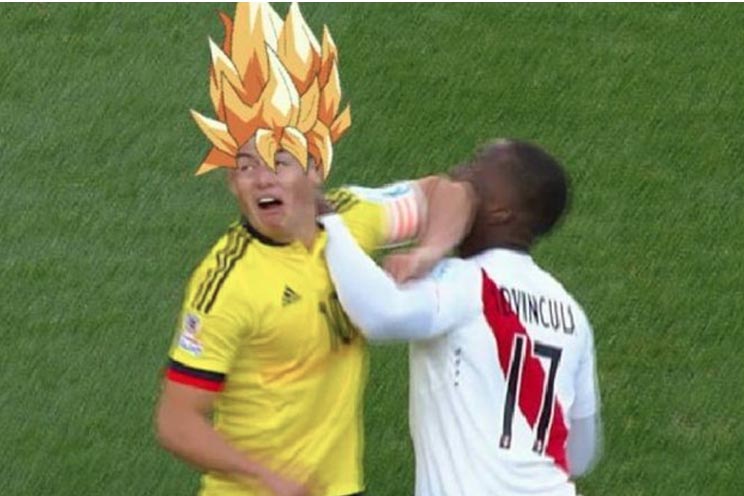 Los memes contra James Rodríguez y su nuevo look