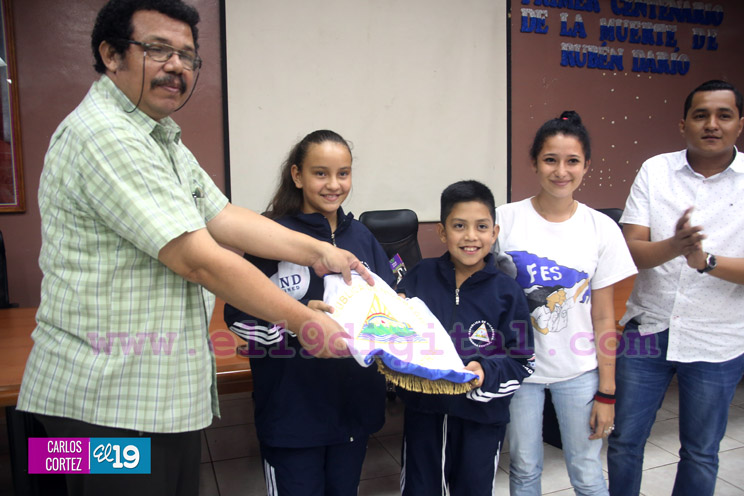 Abanderan a la delegación de Nicaragua que participará en los VIII Juegos Deportivos Centroamericanos