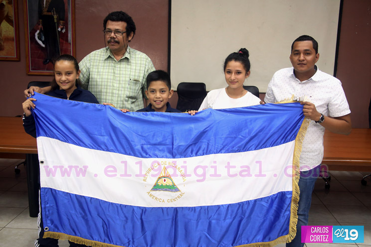 Abanderan a la delegación de Nicaragua que participará en los VIII Juegos Deportivos Centroamericanos