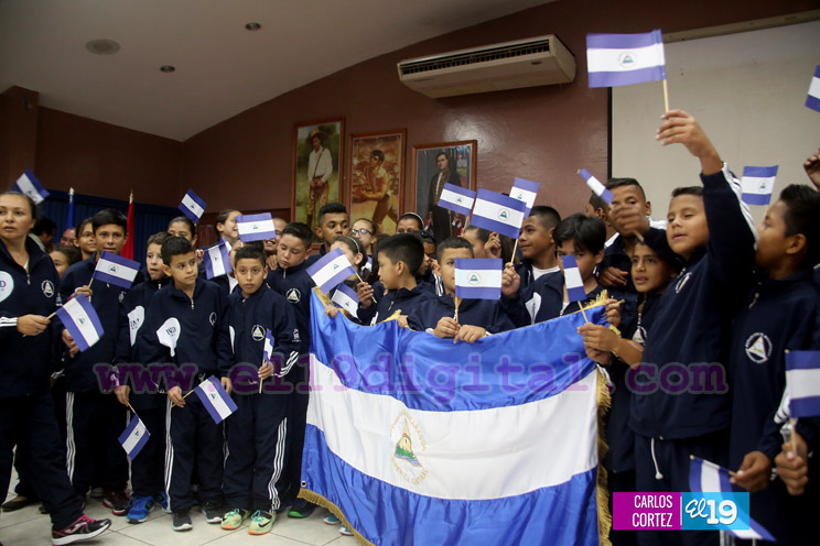 Abanderan a la delegación de Nicaragua que participará en los VIII Juegos Deportivos Centroamericanos
