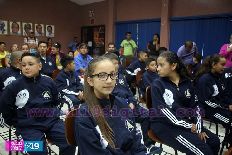 Abanderan a la delegación de Nicaragua que participará en los VIII Juegos Deportivos Centroamericanos