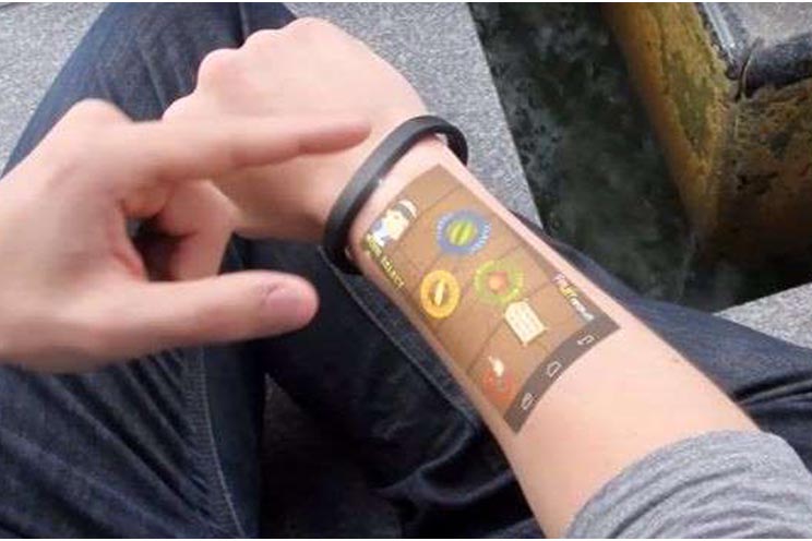 E-skin, la tecnología que convierte tu piel en una pantalla