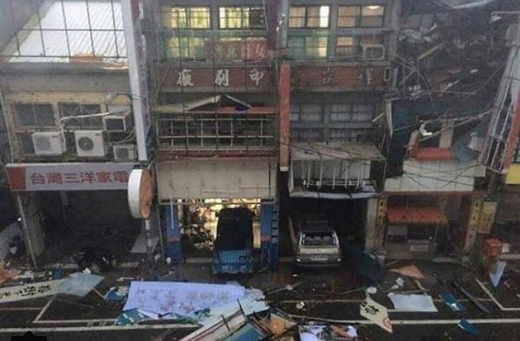 Tifón Nepartak causa al menos 2 muertos y 70 heridos en Taiwán y pierde intensidad