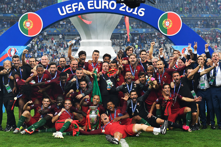 Portugal ganó la Eurocopa a Francia sin contar con Cristiano Ronaldo