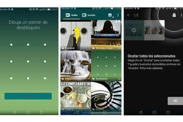 Tres sencillos pasos para ocultar tus fotos en el celular