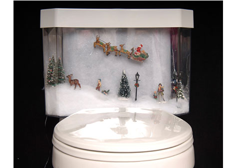 Te presentamos: el inodoro con pecera! (VIDEO)