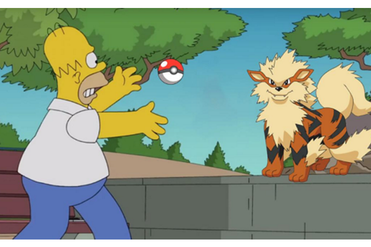 La fiebre Pokémon llega a Los Simpson: tendrán un capítulo completo