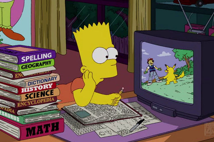La fiebre Pokémon llega a Los Simpson: tendrán un capítulo completo