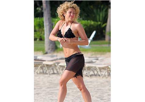Shakira presumió cuerpazo en playas de Hawaii (+Fotos)
