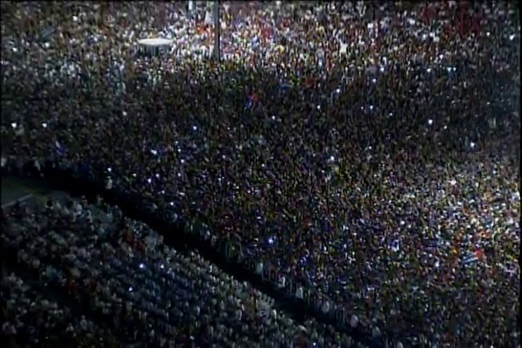 Multitudinario acto político-cultural en homenaje al Comandante Fidel en Cuba