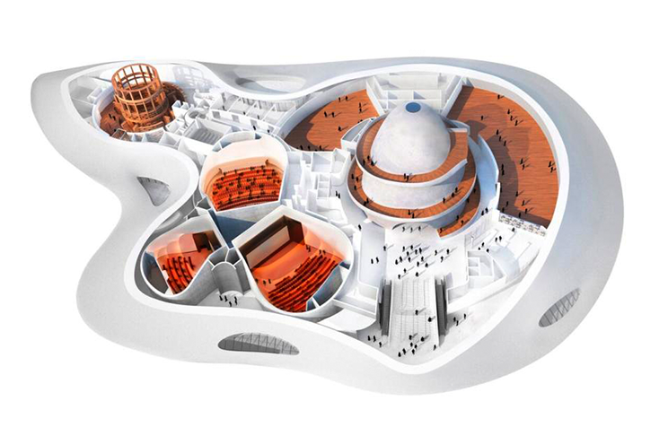 Este es el aspecto que tendrá el museo que George Lucas abrirá en Los Ángeles