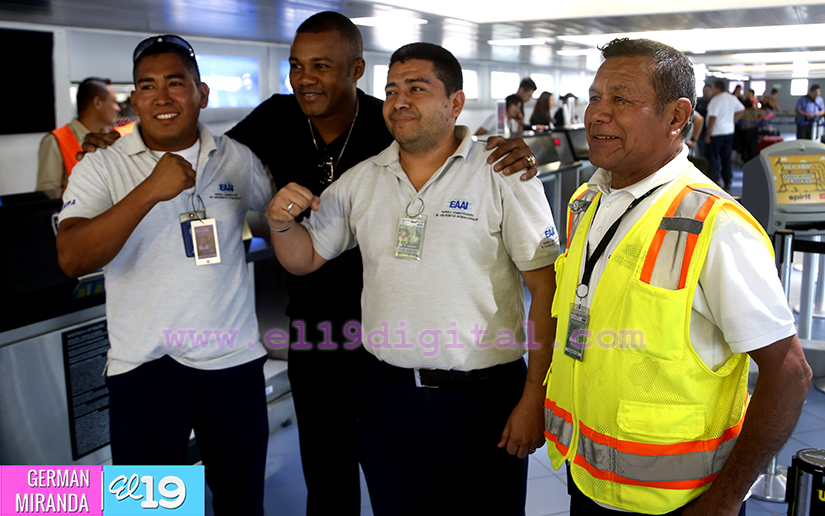 “Tito” Trinidad se despide de Nicaragua con la promesa de volver pronto