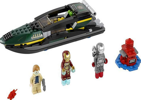 Lego 'revela' spoilers de «Iron Man 3» en sus cajas de juguetes sobre la película