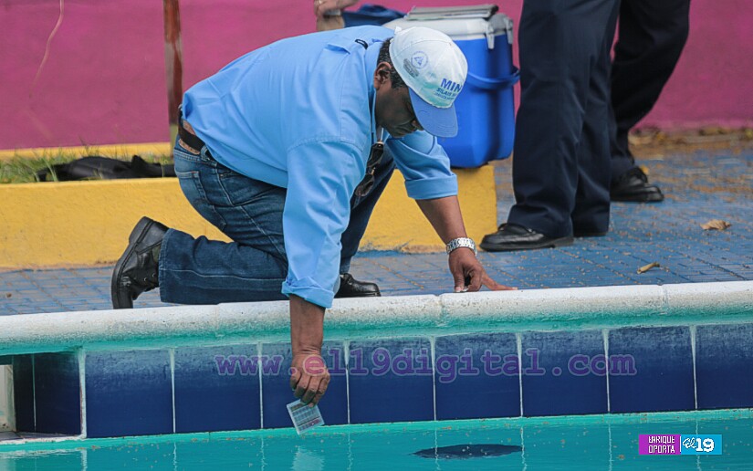 Minsa realiza inspección sanitaria en el Centro Recreativo Xilónem