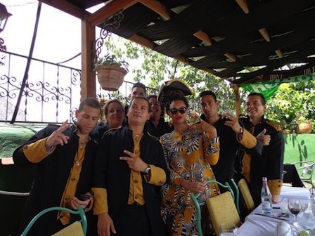 Beyoncé y Jay-Z en Cuba
