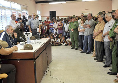 Inauguró Fidel Complejo Educacional “Vilma Espín Guillois” (VIDEO)