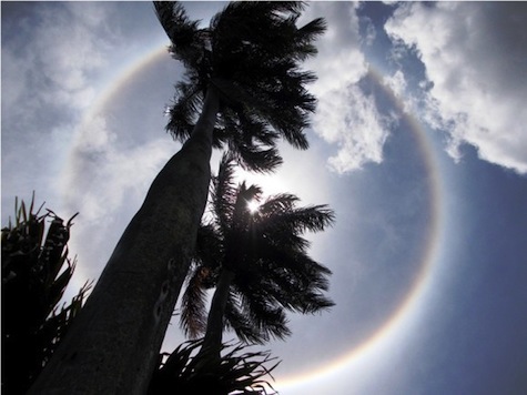 Halo Solar asombra a los habaneros (VIDEO)