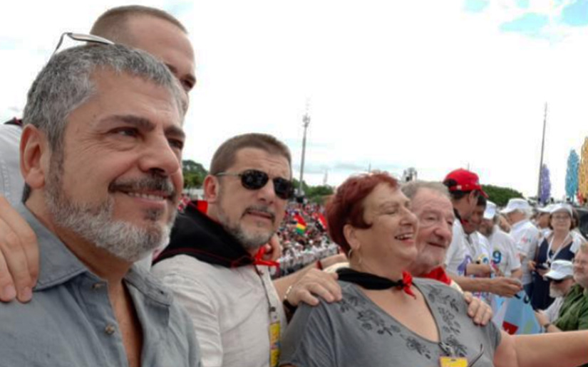 Reflexiones de la solidaridad italiana desde la Plaza de la Fe
