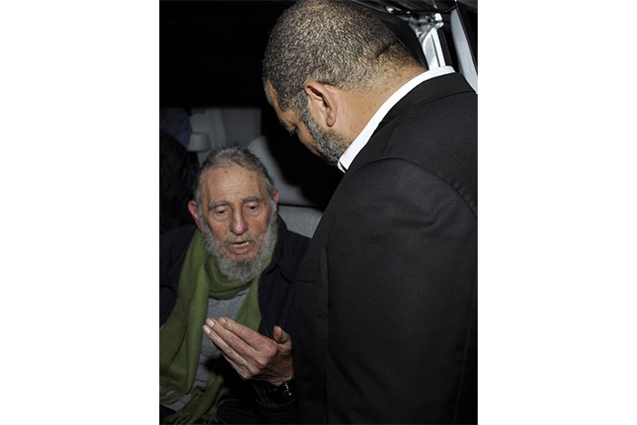 Fidel este 8 de enero en el Romerillo: “55 años… y no pudieron” (Fotos y Video)