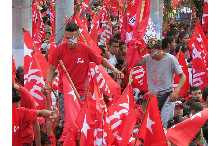 FMLN cierra campaña en El Salvador (FOTOS)