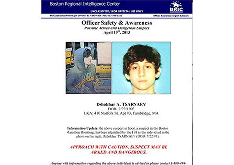 Establecen identidades de sospechosos de atentado en Boston