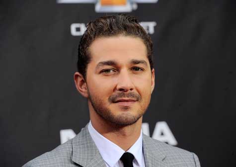 Shia LaBeouf prepara proyectos con Brad Pitt y Robert De Niro