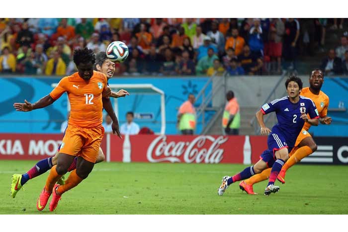 Costa de Marfil reacciona y voltea marcador a Japón