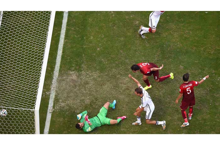 ¡Alemania somete a Portugal!
