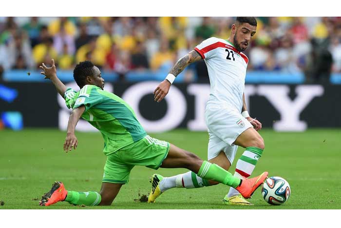 Irán contra Nigeria, primer encuentro del mundial que termina en empate