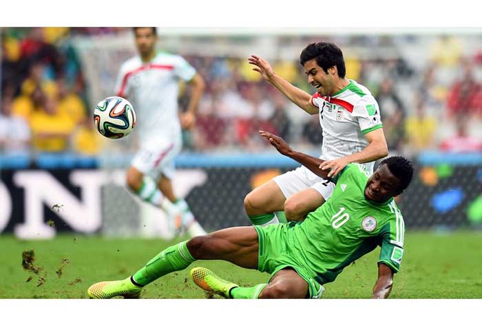 Irán contra Nigeria, primer encuentro del mundial que termina en empate