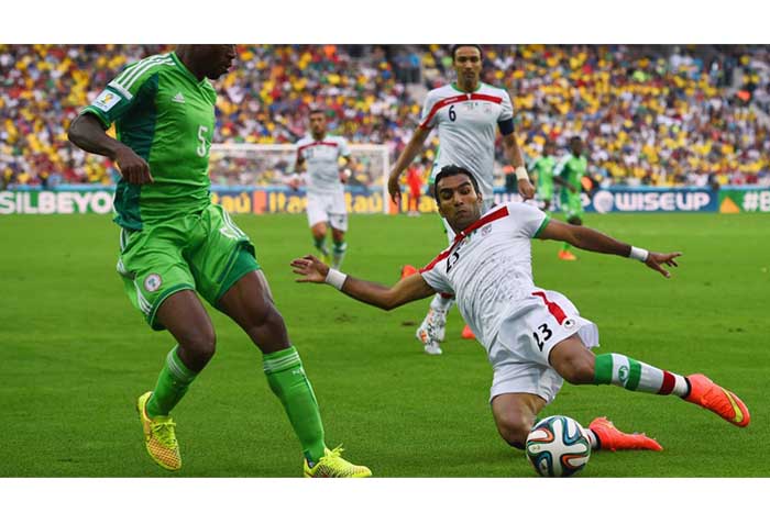 Irán contra Nigeria, primer encuentro del mundial que termina en empate