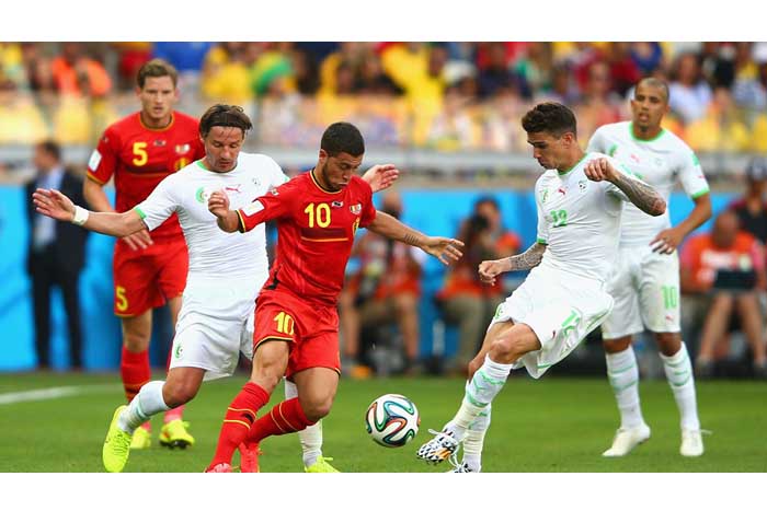 Bélgica se impone a Argelia y consigue sus tres primeros puntos